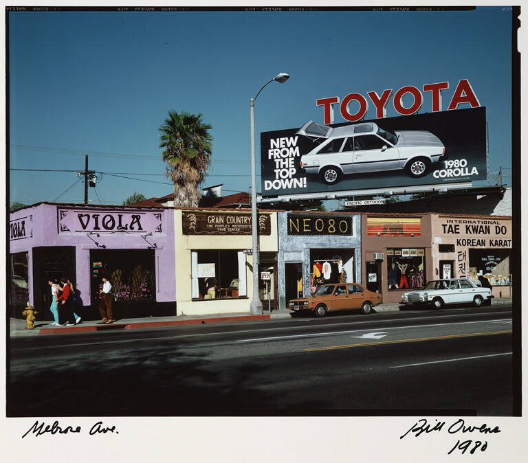 Melrose Ave., from the portfolio Los Angeles Documentary Project