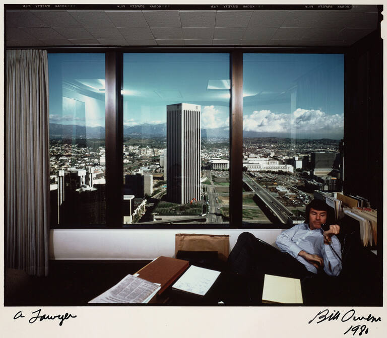 A lawyer, from the portfolio Los Angeles Documentary Project