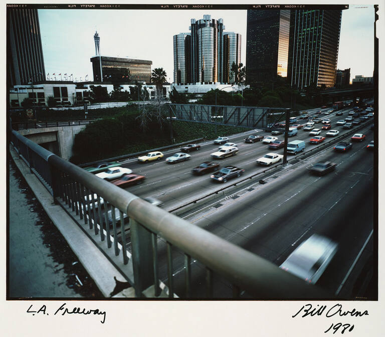 L.A. freeway, from the portfolio Los Angeles Documentary Project