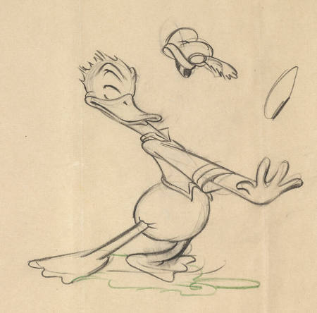Donald Duck from Mickey's Circus