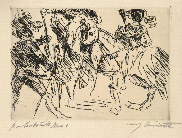 Der Kampf zwischen Edmund und Edgar von 