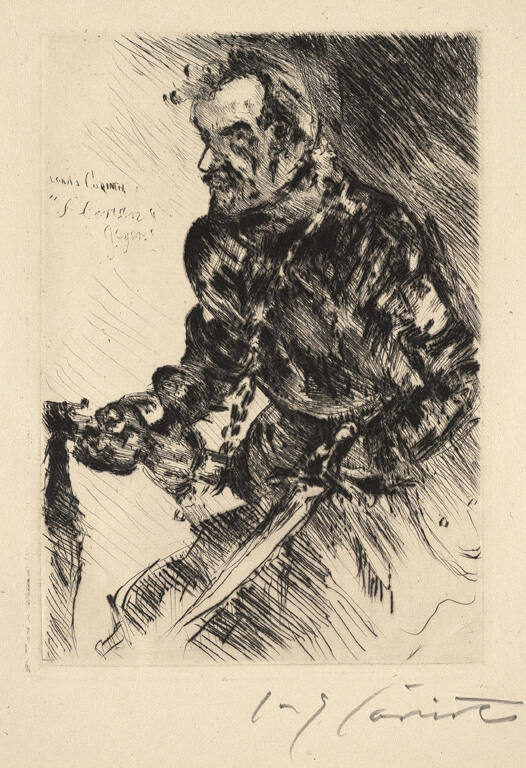 Rudolf Ritter Als Florian Geyer [Rudolf Ritter as Florian Geyer]