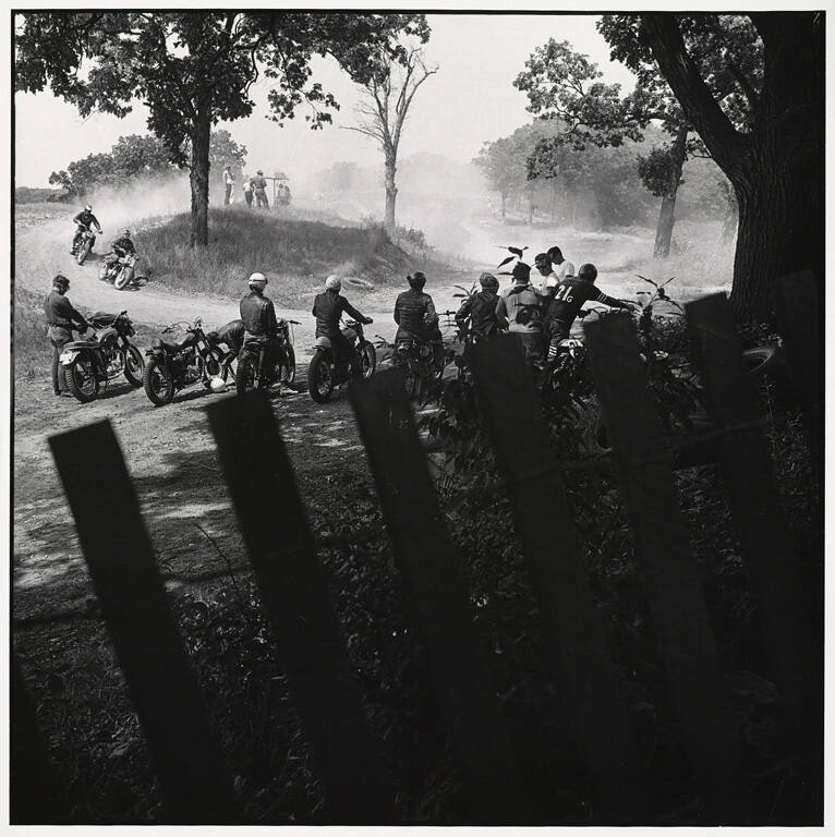 Scrambles track, McHenry, Illinois, from the portfolio Danny Lyon