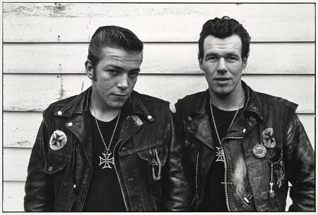 Sparky and Cowboy, Schererville, Indiana, from the portfolio Danny Lyon