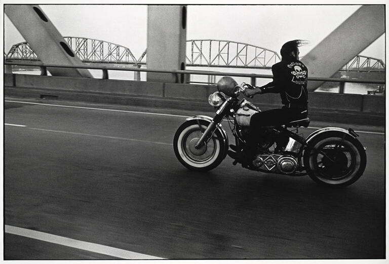 Crossing the Ohio, Louisville, from the portfolio Danny Lyon