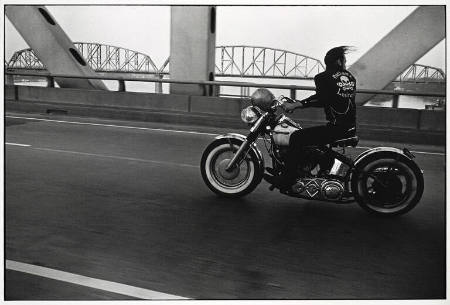 Crossing the Ohio, Louisville, from the portfolio Danny Lyon