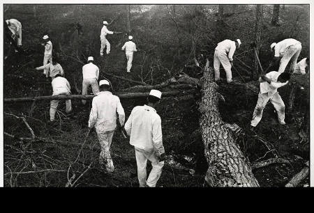 Clearing land, Ellis Unit, from the portfolio Danny Lyon