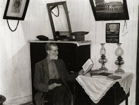 Postmaster Brown, Old Rag, Virginia, from the portfolio Arthur Rothstein