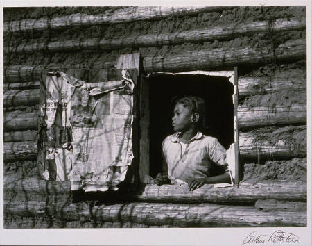 Girl at Gee's Bend, Alabama, from the portfolio Arthur Rothstein