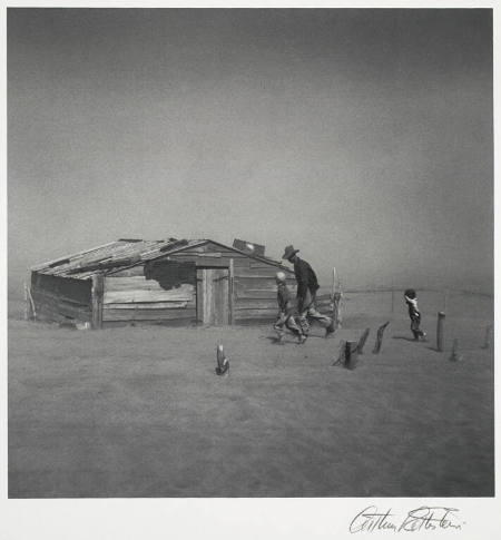 Dust Storm, Cimarron County, Oklahoma, from the portfolio Arthur Rothstein