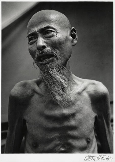 Famine victim, Hengyang, China, from the portfolio Arthur Rothstein