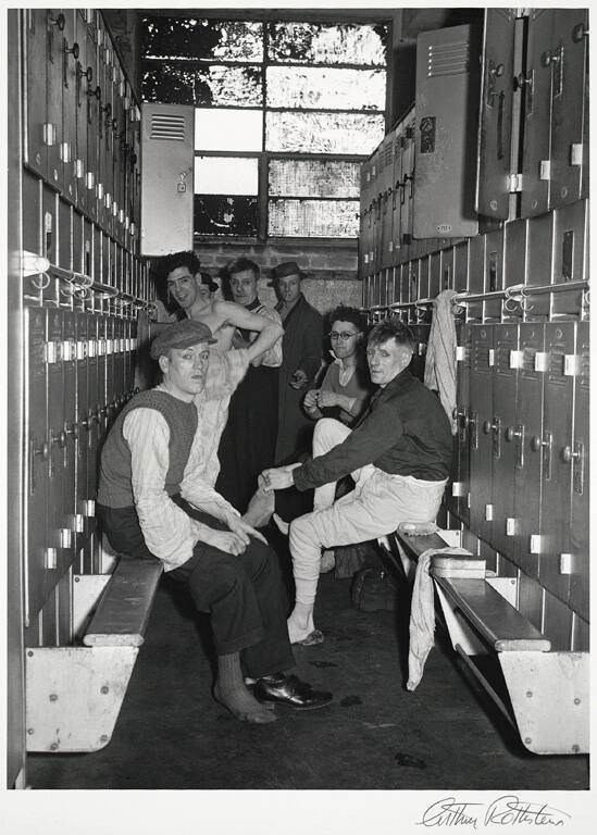 Coal miners, Wales, from the portfolio Arthur Rothstein