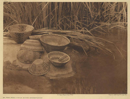 By the Pool - Tules River Reservation, from The North American Indian