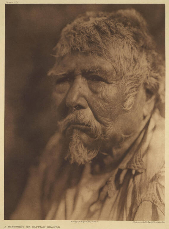 A Diegueno of Capitan Grande, from The North American Indian