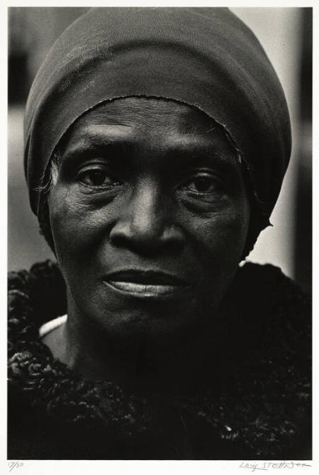 Black woman, Rockefeller Center, NYC, from the portfolio Streetwork