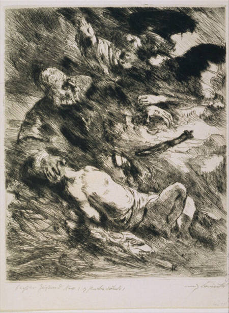 Die Opferung Isaacs, Nach Rembrandt (Sacrifice of Isaac, after Rembrandt)