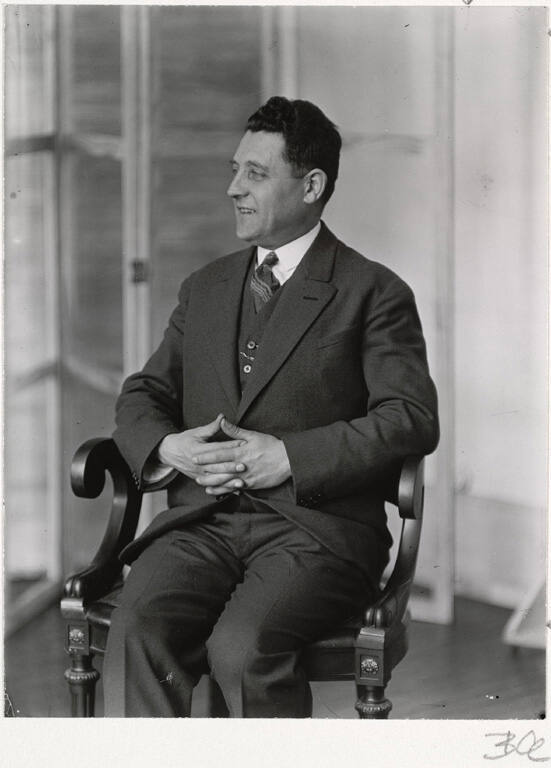 [Seated man]