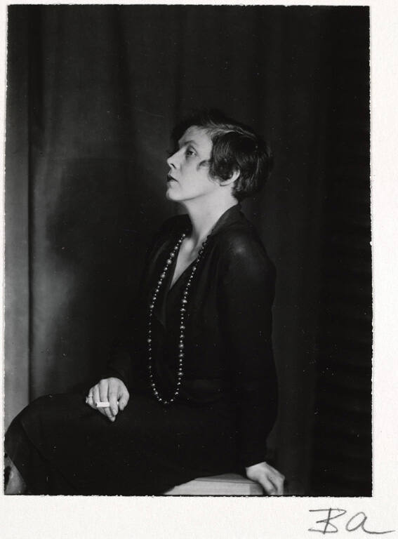 [Woman with cigarette]