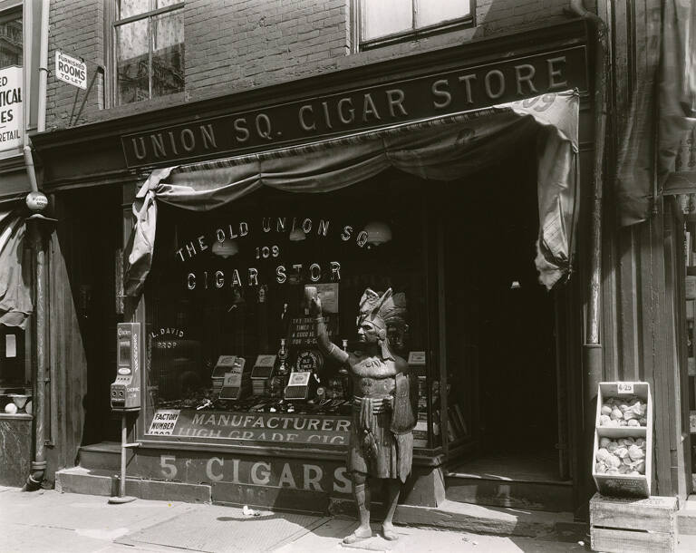 [Cigar store]