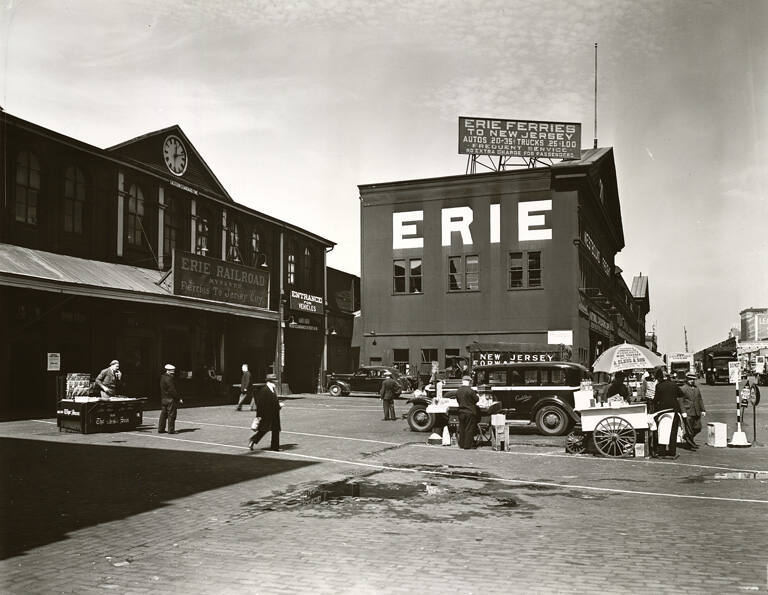 Ferry, Erie Railroad, Foot of Chambers Street, March 23, 1938