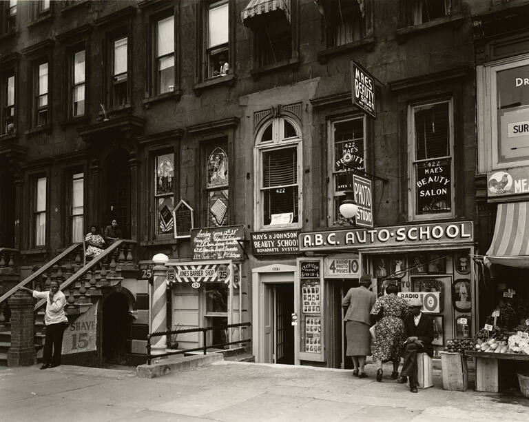 [Harlem Street, 422-424 West Lenox Avenue between West 131st and 132nd Streets]