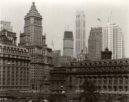 [Cityscape with construction]