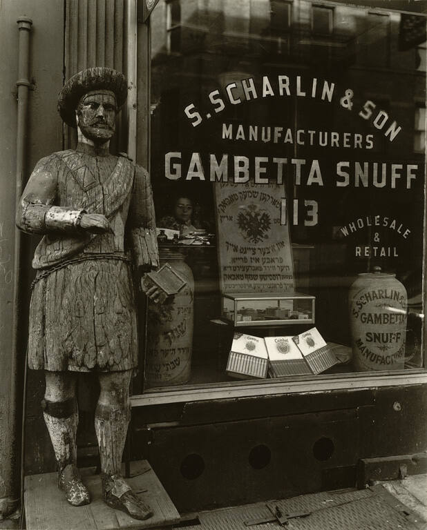 Snuff Shop, 113 Division Street, Manhattan, January 26, 1938