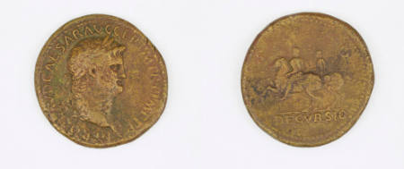Nero, Sestertius (coin)