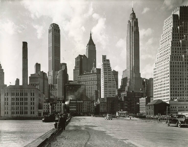 Manhattan I, From Pier 11, East River, between Old Slip and Wall Street, March 26, 1936
