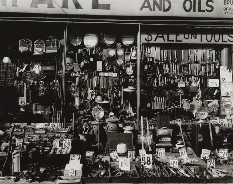 Hardware Store, 316-318 Bowery, Manhattan, January 26, 1938