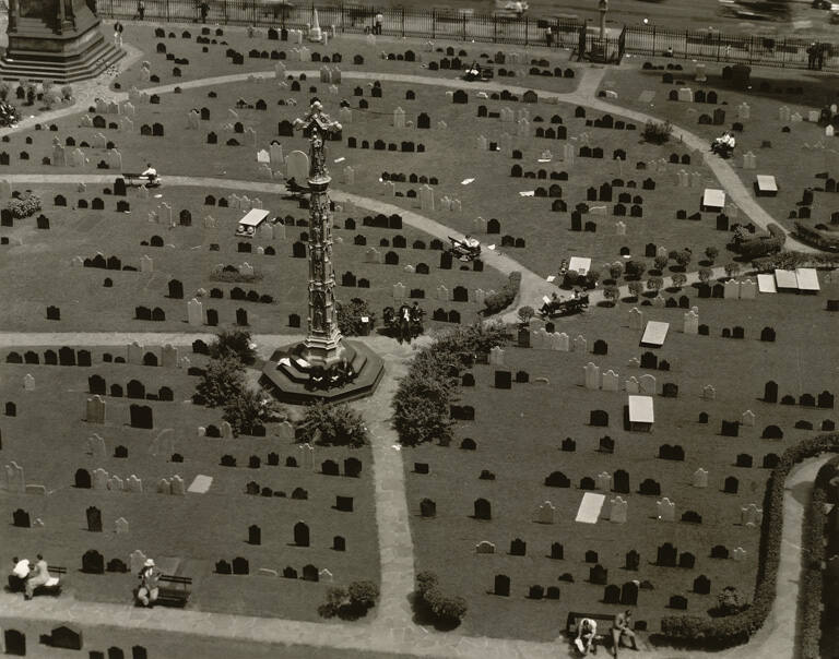 [Trinity Church churchyard]
