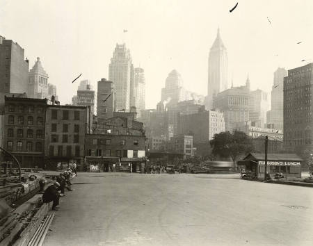 [Dock scene, New York City]