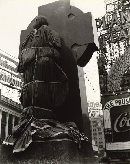 Father Duffy, Times Square, Triangle bounded by Broadway, SEventh Avenue, and West 46th STreet, April 14, 1937