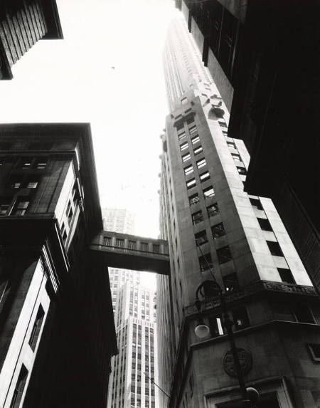 Stone and William Streets, Exchange Place and William Street, May 12, 1936