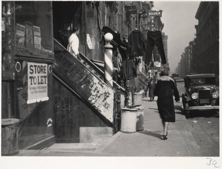 Retail establishments, Hester Street, Lower East Side