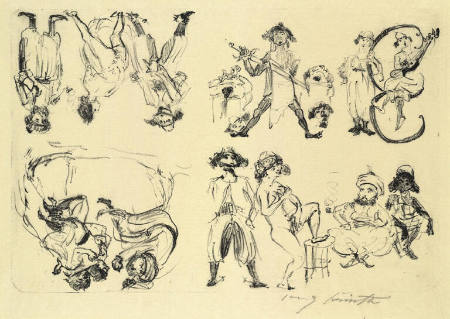 Skizzen zu Einem Orientalischen Marchen I [Sketches for an Oriental Tale I]