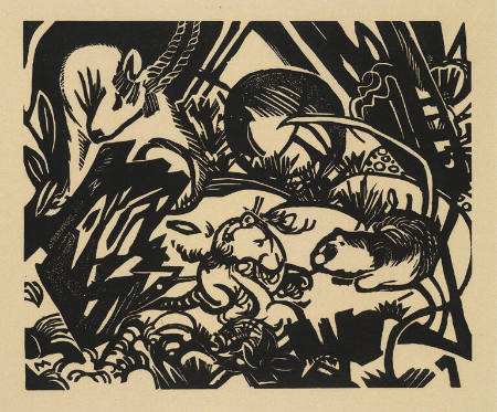 Tierlegende (Animal Tale), 1912; published in Genius, 1919