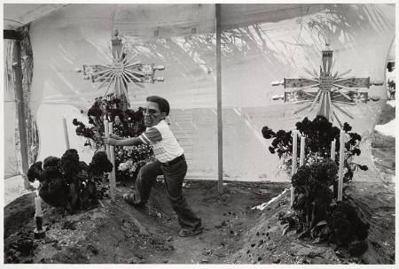 Fete des morts, from the portfolio Edouard Boubat