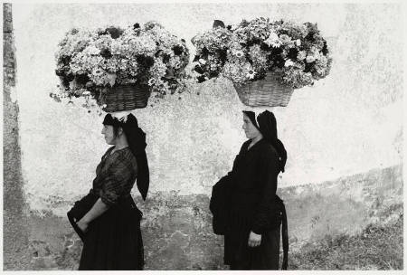 Femmes aux Fleurs, Portugal, from the portfolio Edouard Boubat