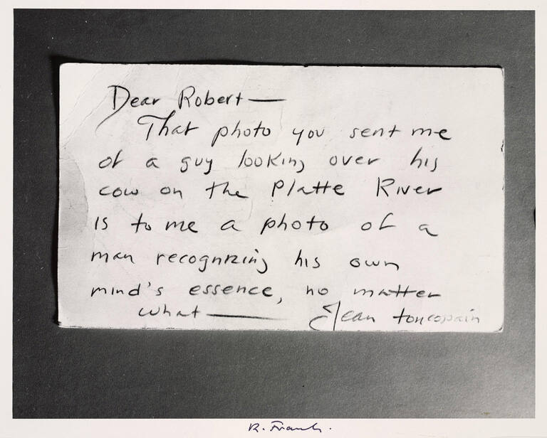 Untitled (Letter from Jack Kerouac, Tennessee)