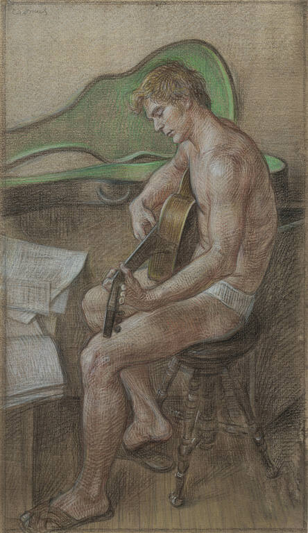 Study for Guitarist #2