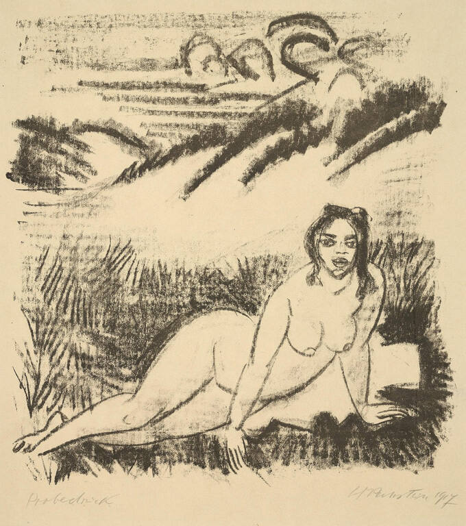 Nude in Landscape