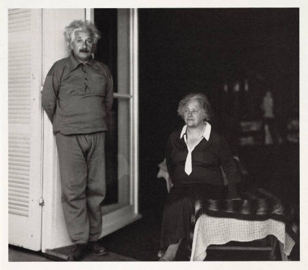 Albert and Mrs. Einstein at Home, from Einstein Portfolio