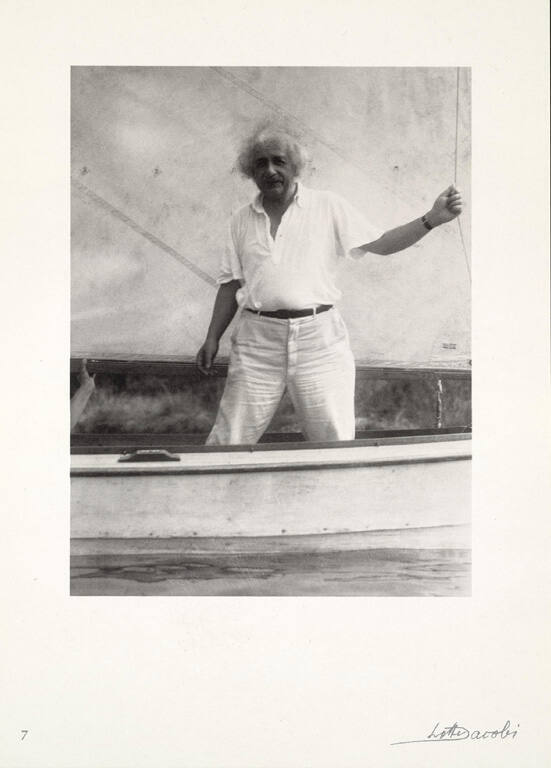Albert Einstein Sailing, from Einstein Portfolio