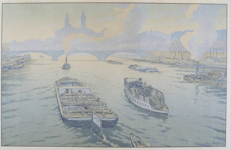 Le Trocadéro, From Paysages Parisiens