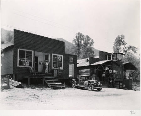 [Two small general stores, East Jenkins, Kentucky]