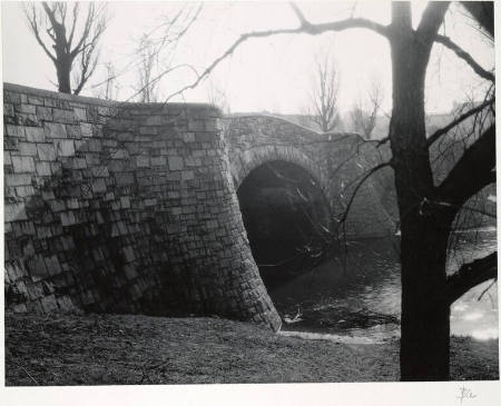 [Stone bridge over river]