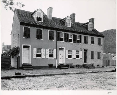 Houses (circa 1830-35), Newcastle, Delaware