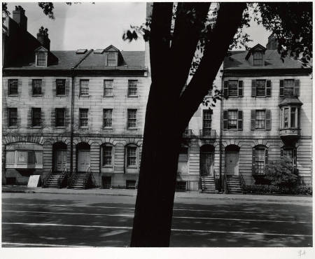 Granite houses, 70-73 Beacon Street (circa 1835-40), Boston, Massachusetts