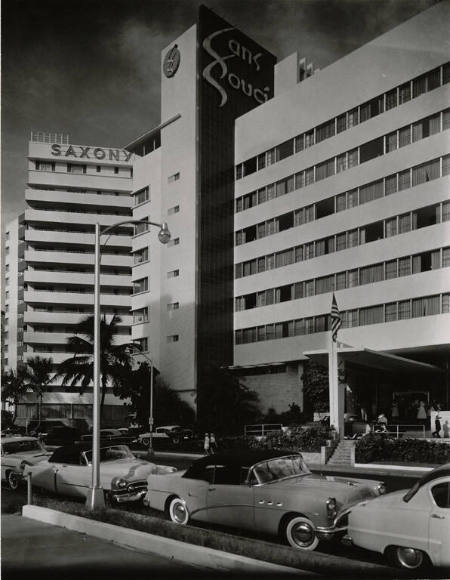 [Saxony and Sans Souci Hotels, Miami Beach, Florida]